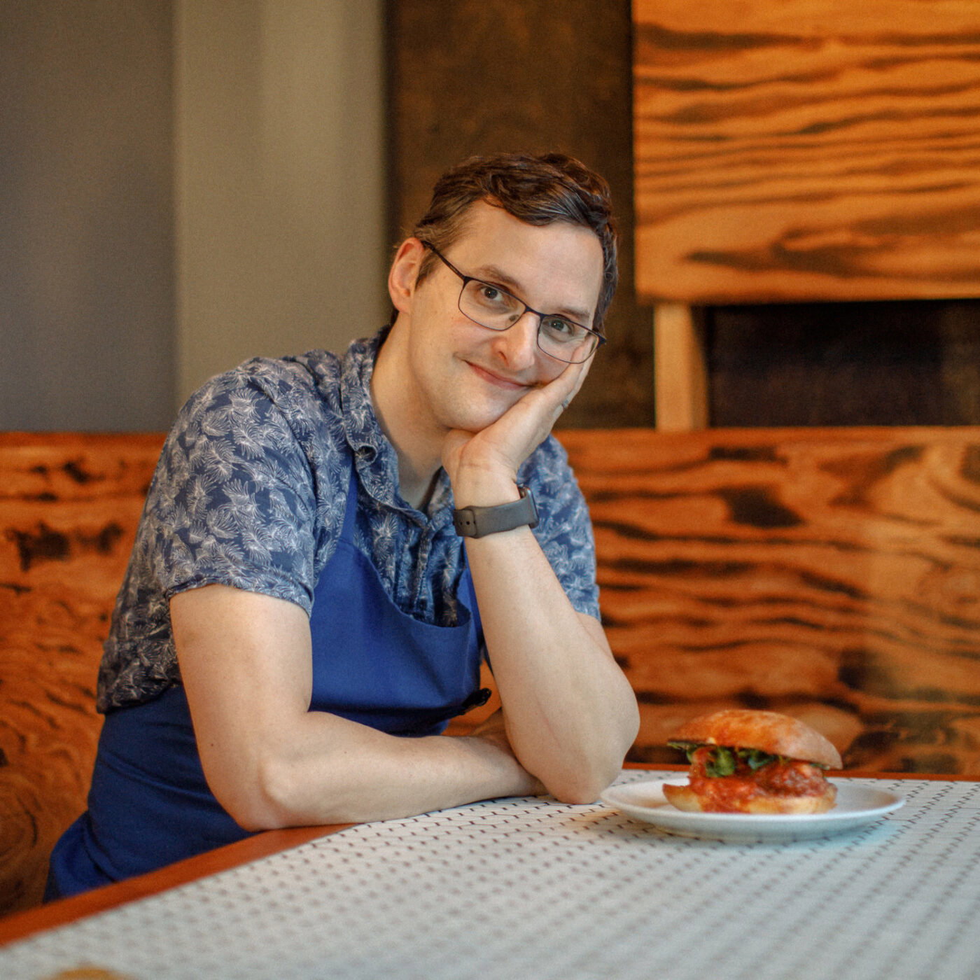 Spinasse/Artusi chef Stuart Lane.