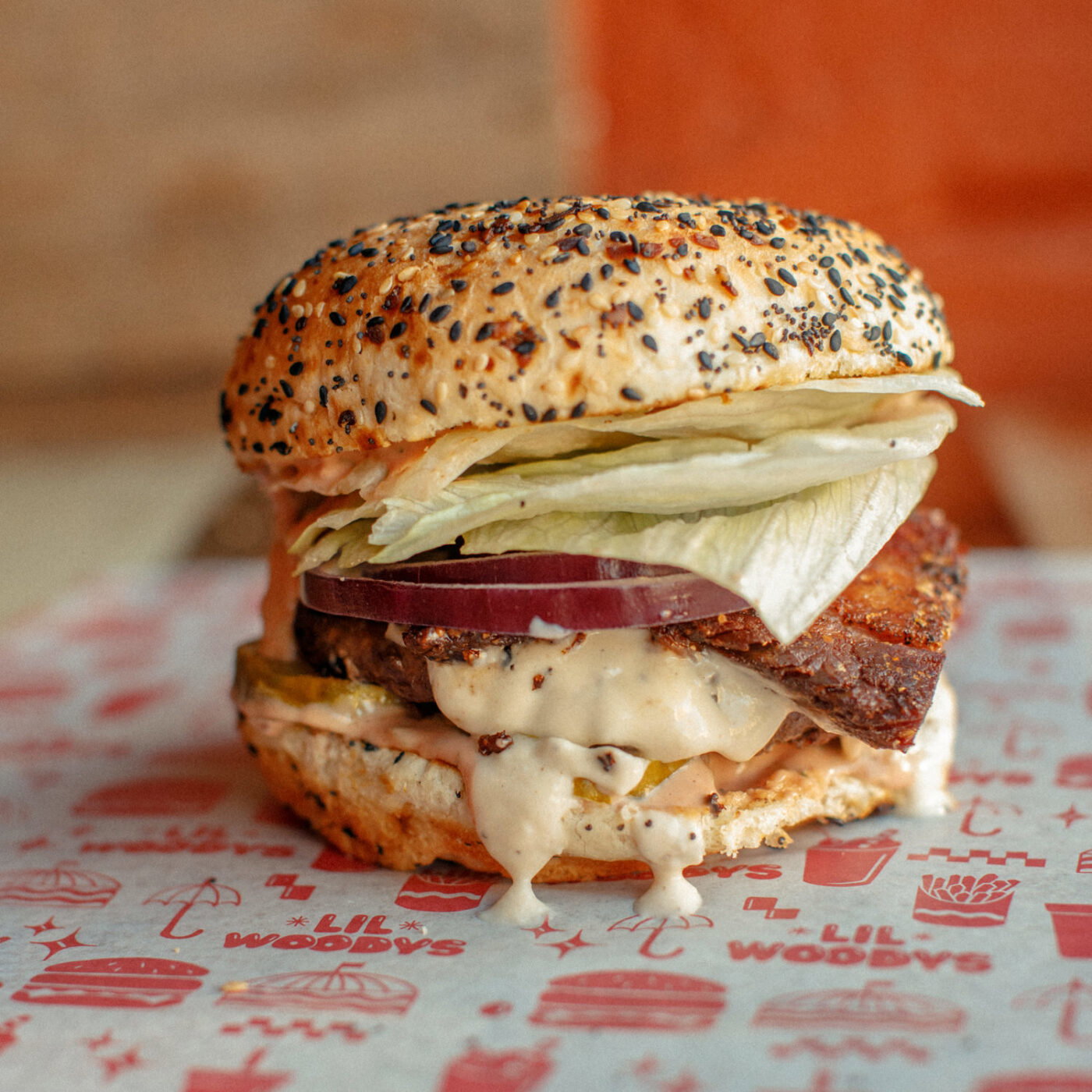 The Deli Burger.