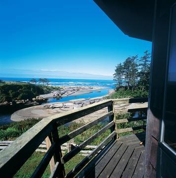 "The cabins at Kalaloch! Who can resist waking up to that view?"—Shevaun Brown
