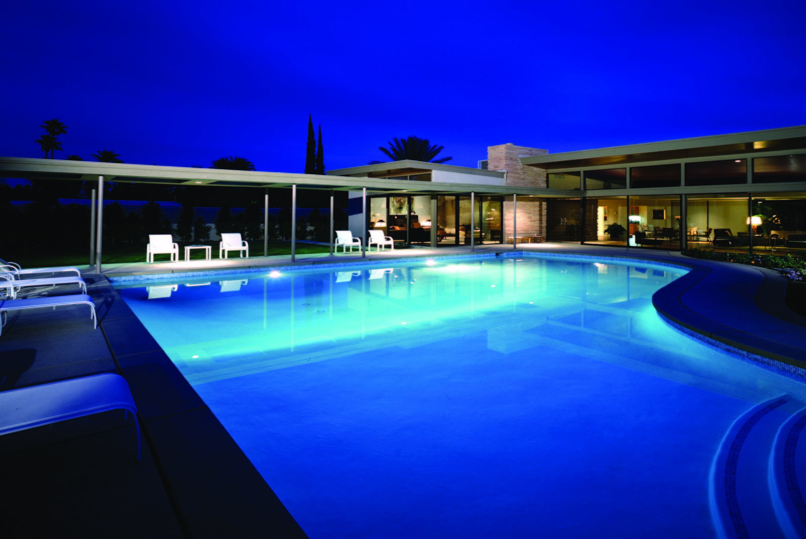 What's better than fancy houses? Fancy houses of the stars! Since Palm Springs is only two hours from Hollywood, tons of famous actors and singers made it their retreat. Again, look to the Ace Hotel front desk for a free map that leads to the places once owned by Howard Hughes, Nat King Cole, Sammy Davis Jr., and Liberace. At Frank Sinatra's Twin Palms estate, peek over the brick wall to see this fabulous pool.