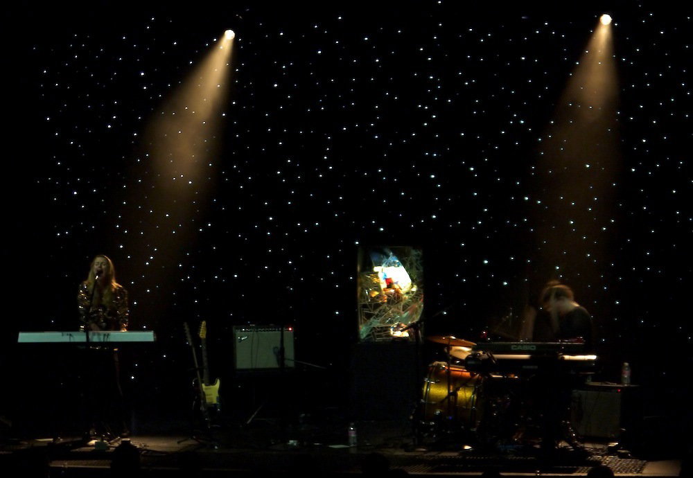There was no more perfect pairing of song and backdrop than Lemolo singing "Beautiful Night" on the starry stage of the Triple Door.