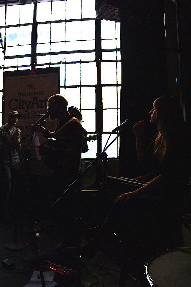 Members of Mt. St. Helens Vietnam Band, Ravenna Woods, Motopony, and Lemolo came together for an acoustic jamboree at SSG's Oct 20 showcase. Hopefully this won't be the last show for Organized (the name bestowed on the collective by Motopony's Daniel Blue).