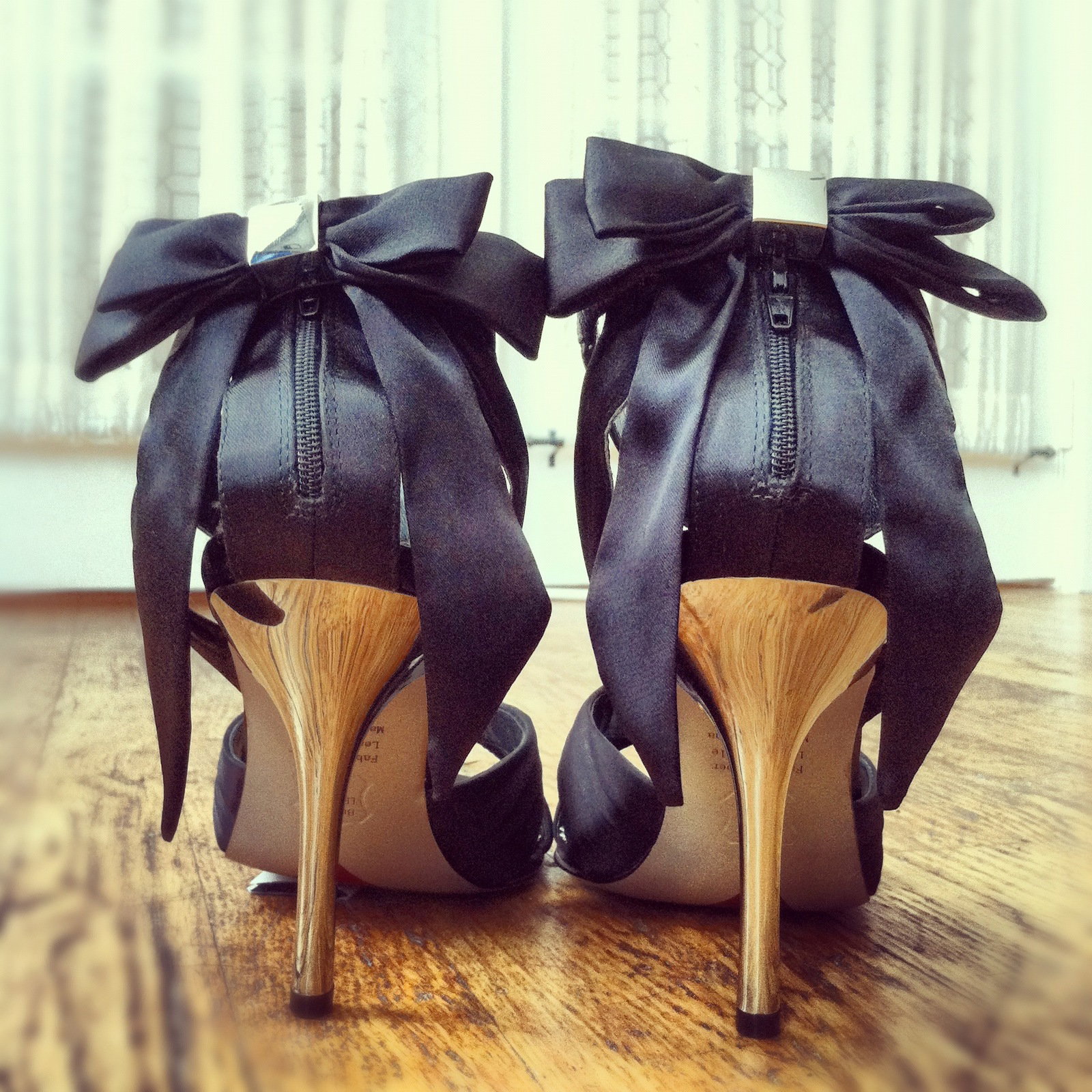 The women of GHGH love shoes. These belong to photographer Laurel McConnell.