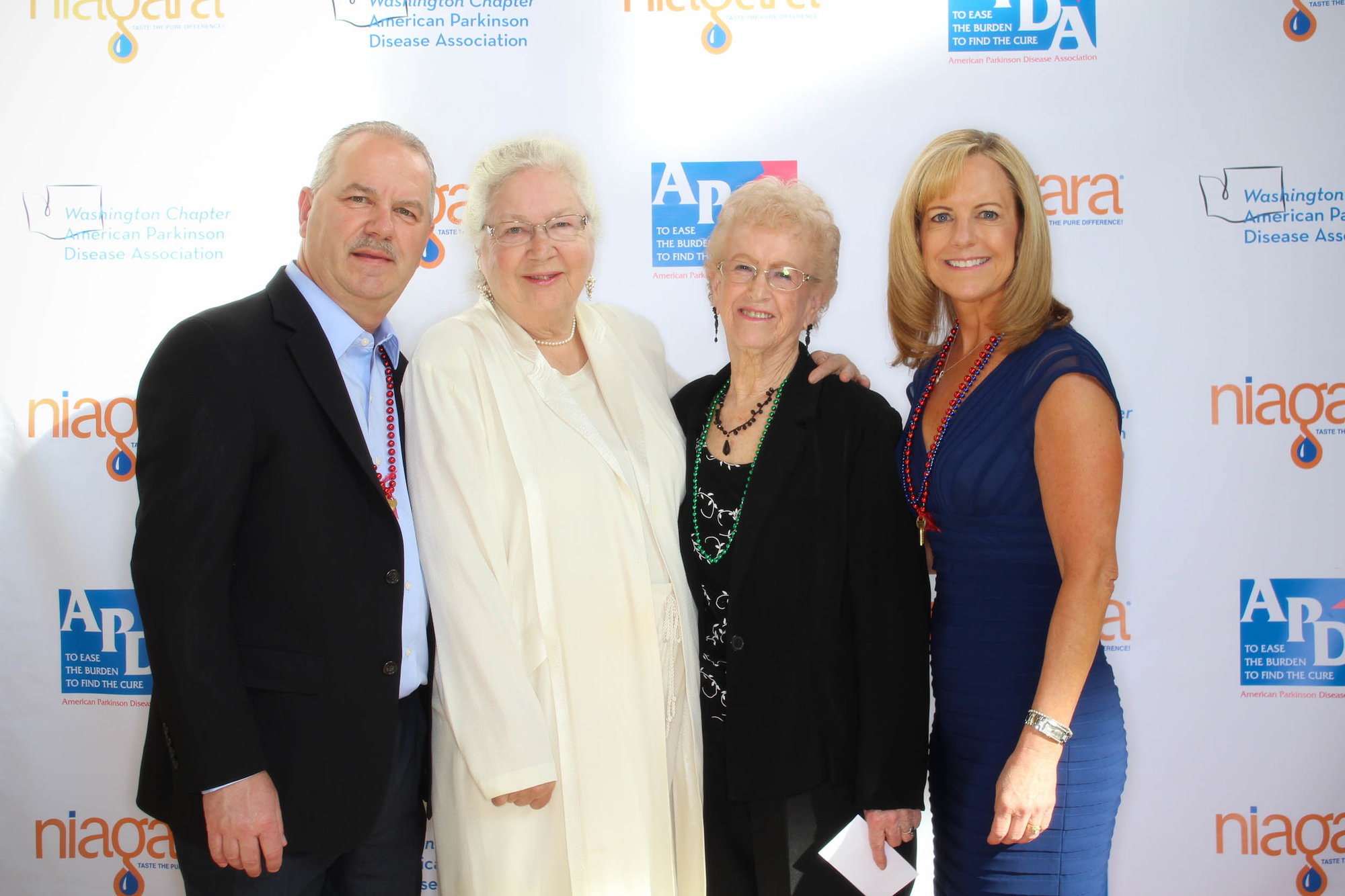 Rocky Griese, Valerie Close, Thelma Nies, Nancy Griese