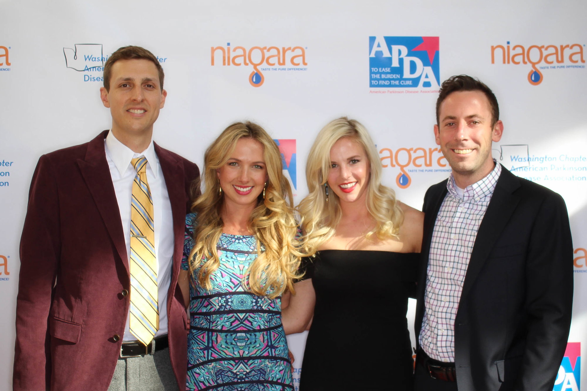 Zach and Loryn Demers, Ashley and Adam Gagnon