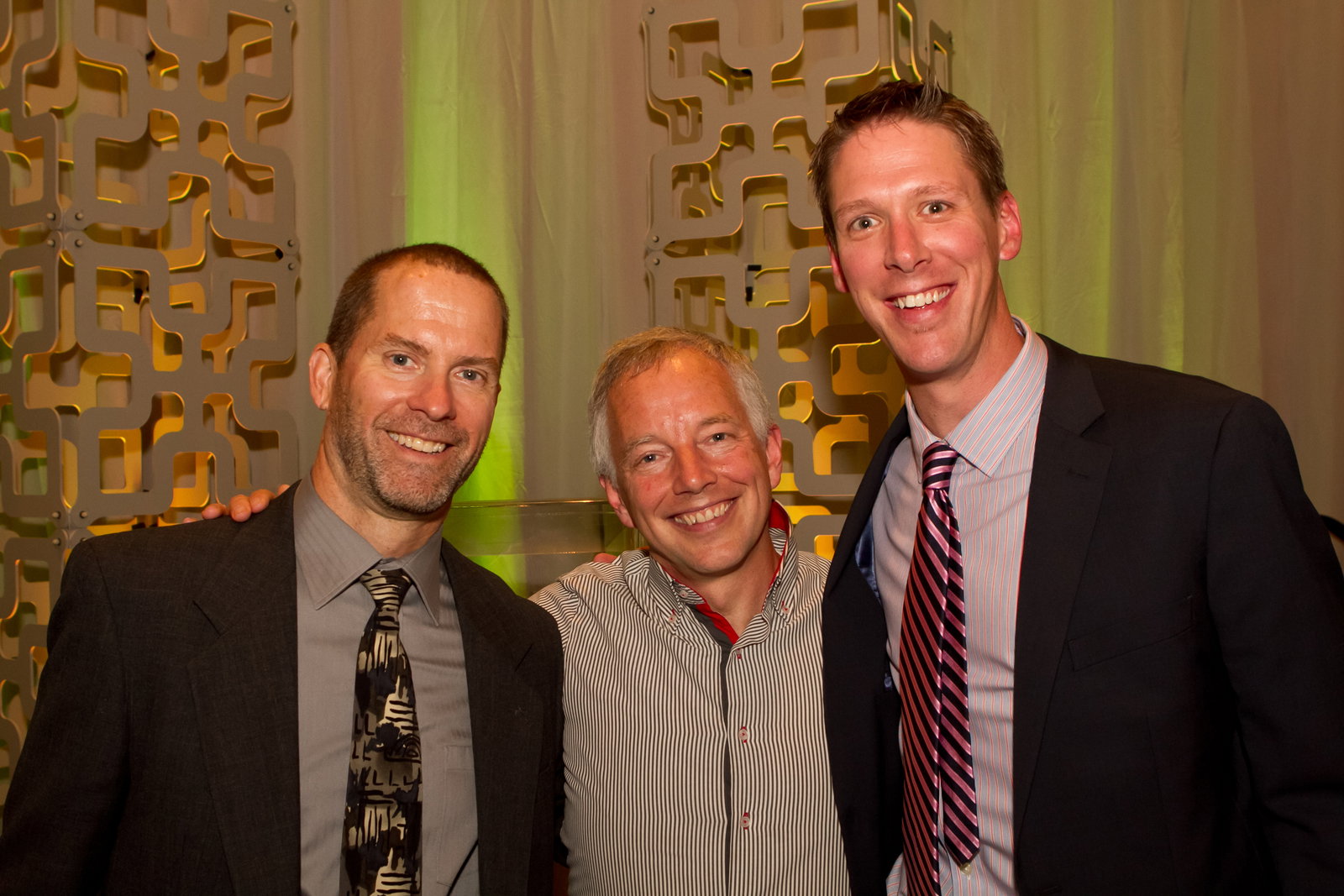 Jerry Bush, Dr. Jim Olson, Steve Brooks