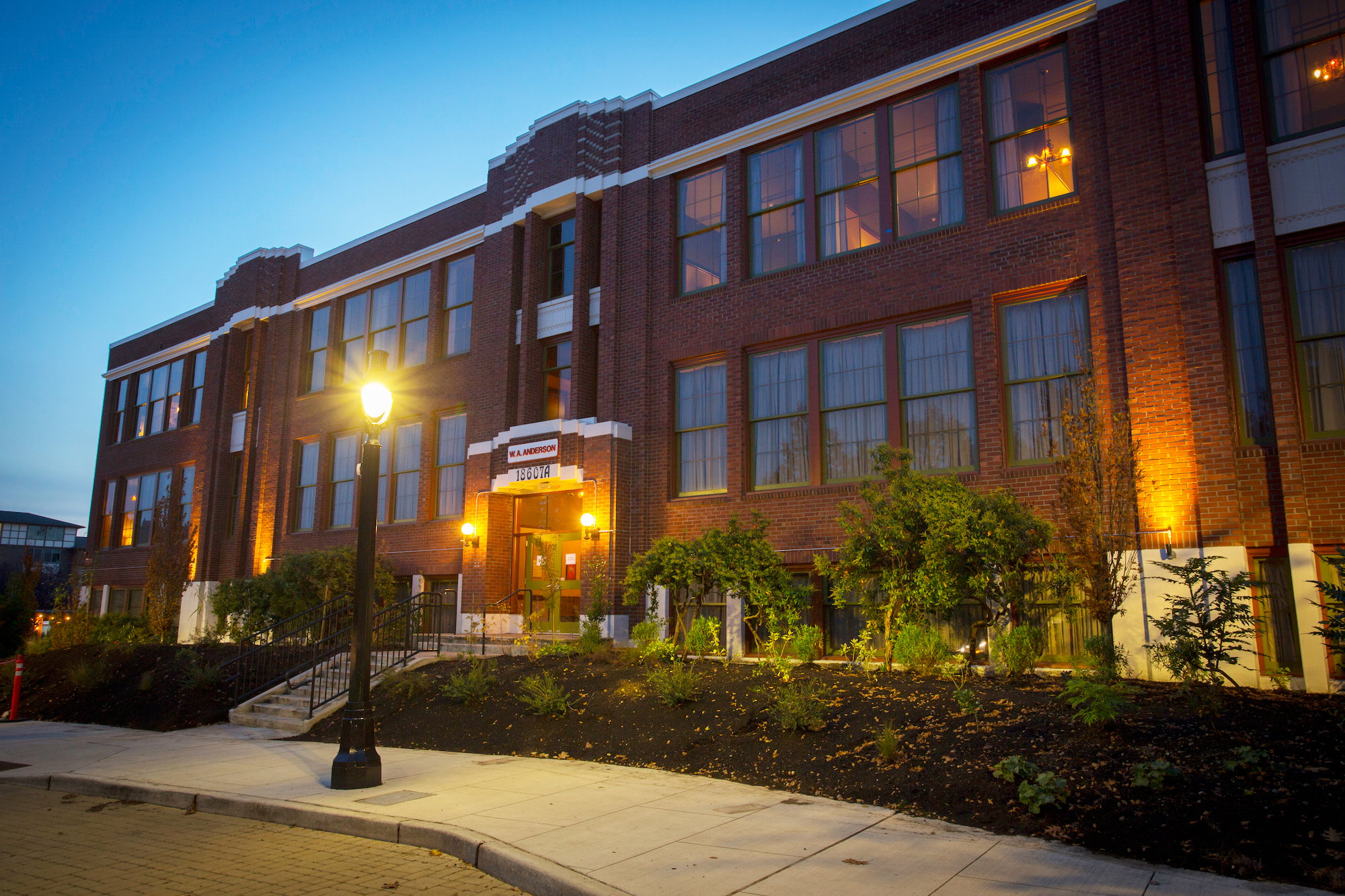 Anderson school exterior s4bowk qbxmzn