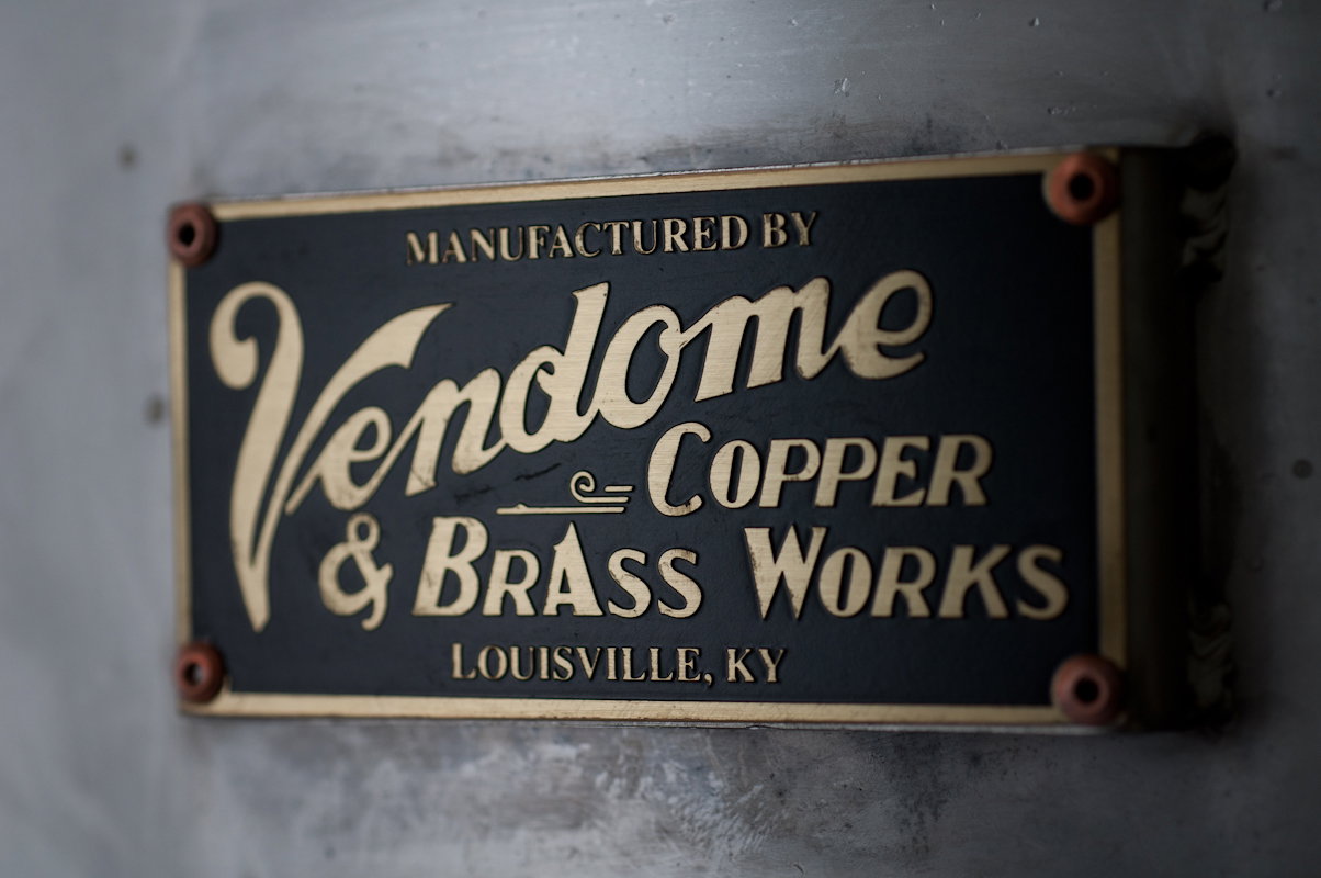 Well-known Kentucky still maker Vendome provided Captive Spirits with its 100-gallon pot still.