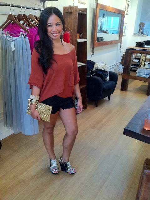 SLIDESHOW: Seattle life and style blogger Fresh Jess. Here, a shot from her post about last fall’s Fashion’s Night Out.