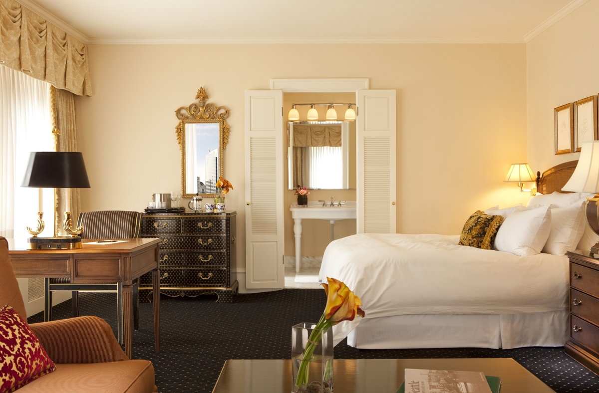 After 100 years, the Sorrento knows that Seattle visitors sometimes just want to stay in bed.