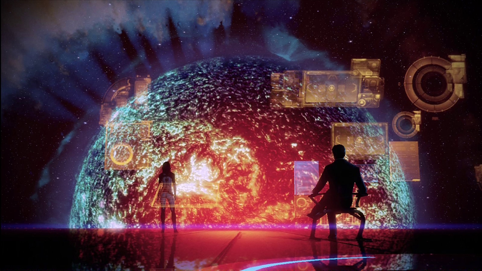 MassEffect 2, Casey Hudson, director; Mac Walters, Drew Karpyshyn, writers; Casey Hudson, producer, Microsoft XBox 360, 2010, © 2010 Electronic Arts, Inc. All trademarks are the property of their respective owners.