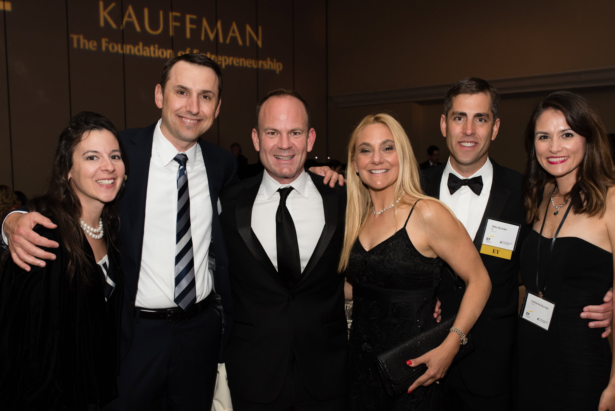 Jenny Porter, Tim Porter (Madrona Venture Group, Managing Director), EY Entrepreneur Of The Year 2016 judge Bill Richter (Madrona Venture Group, Venture Partner), Gimena Mazzetti, Mike Bursiek (Ernst & Young LLP, Partner) and Catherine Bursiek