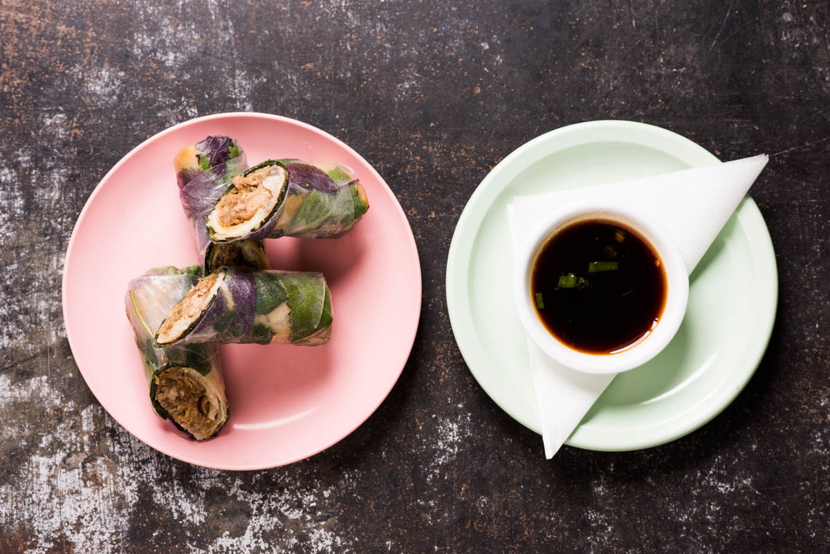 Crispy duck rollPhoto: Kyle Johnson