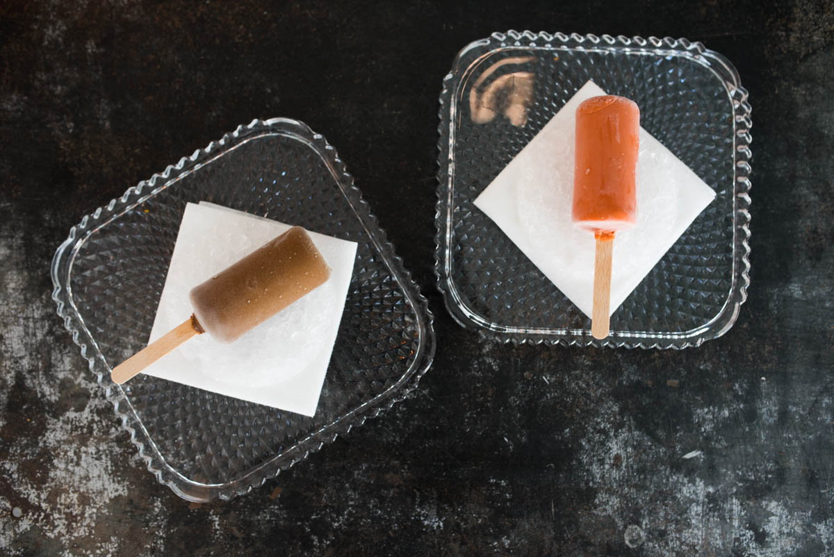 Vietnamese iced coffee and Thai iced tea creamsiclesPhoto: Kyle Johnson
